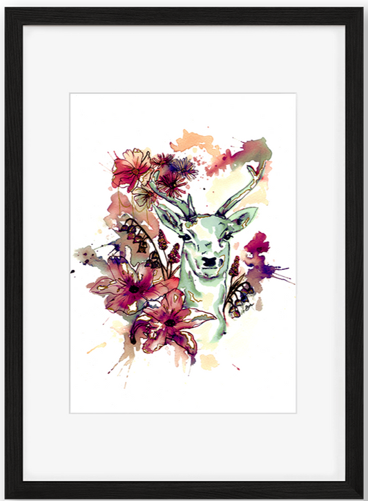 Devin II (Rural Garden Series) Hand Finished Giclée Print