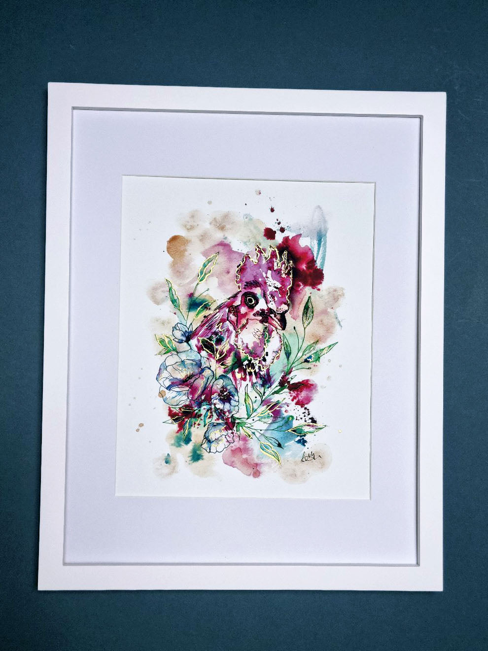 Hetty II (Rural Garden Series) Hand Finished Giclée Print