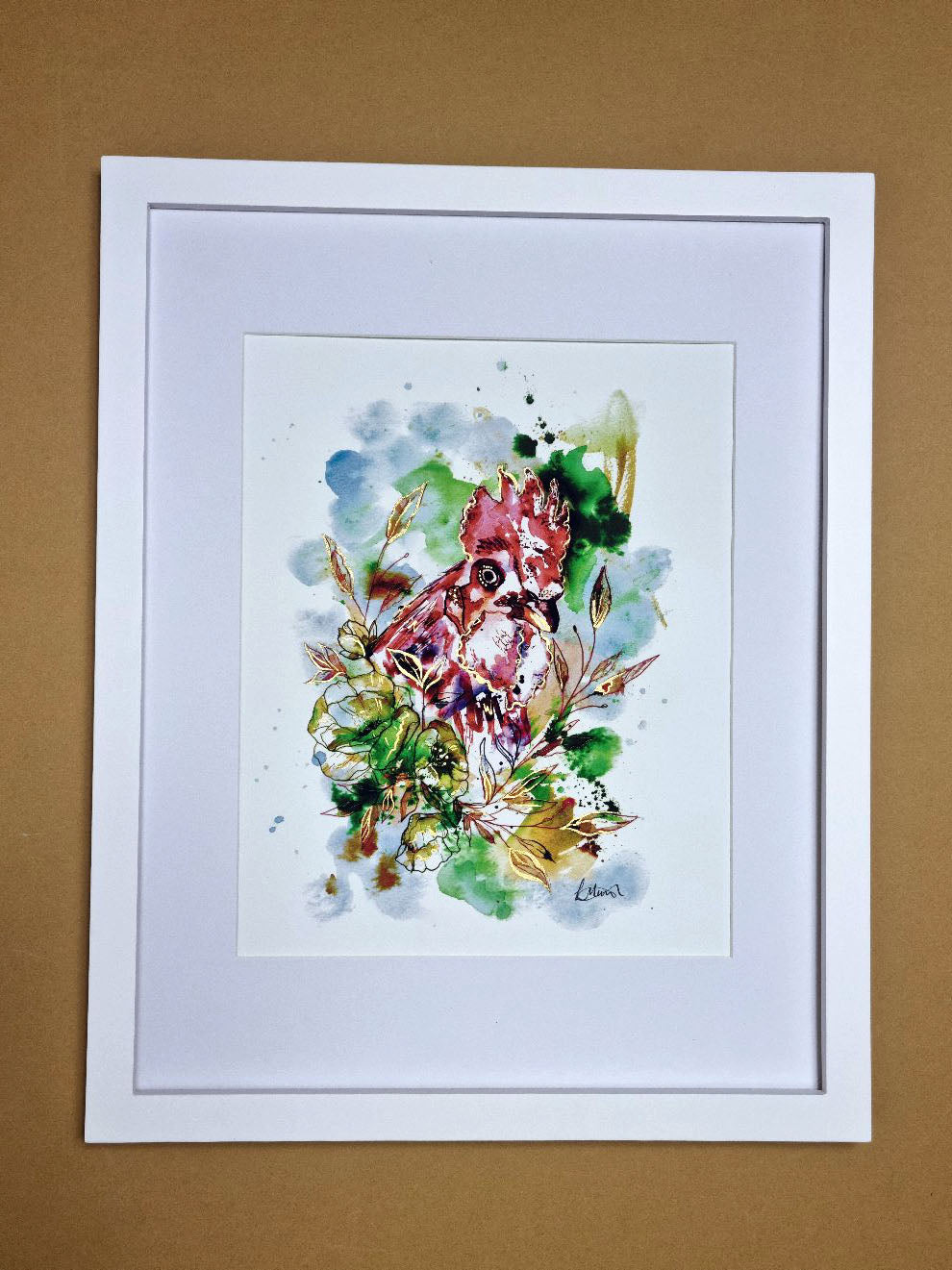 Hetty III (Rural Garden Series) Hand Finished Giclée Print