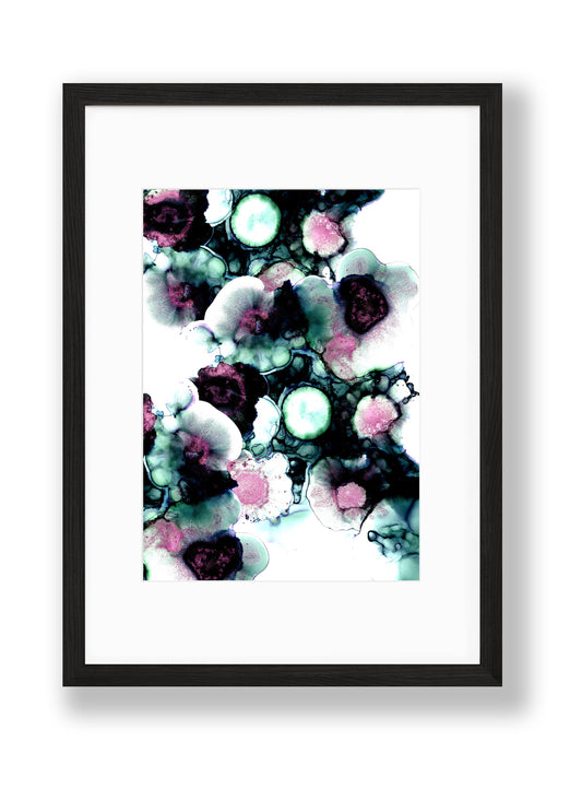 Inky Pools Aurora III Art Print