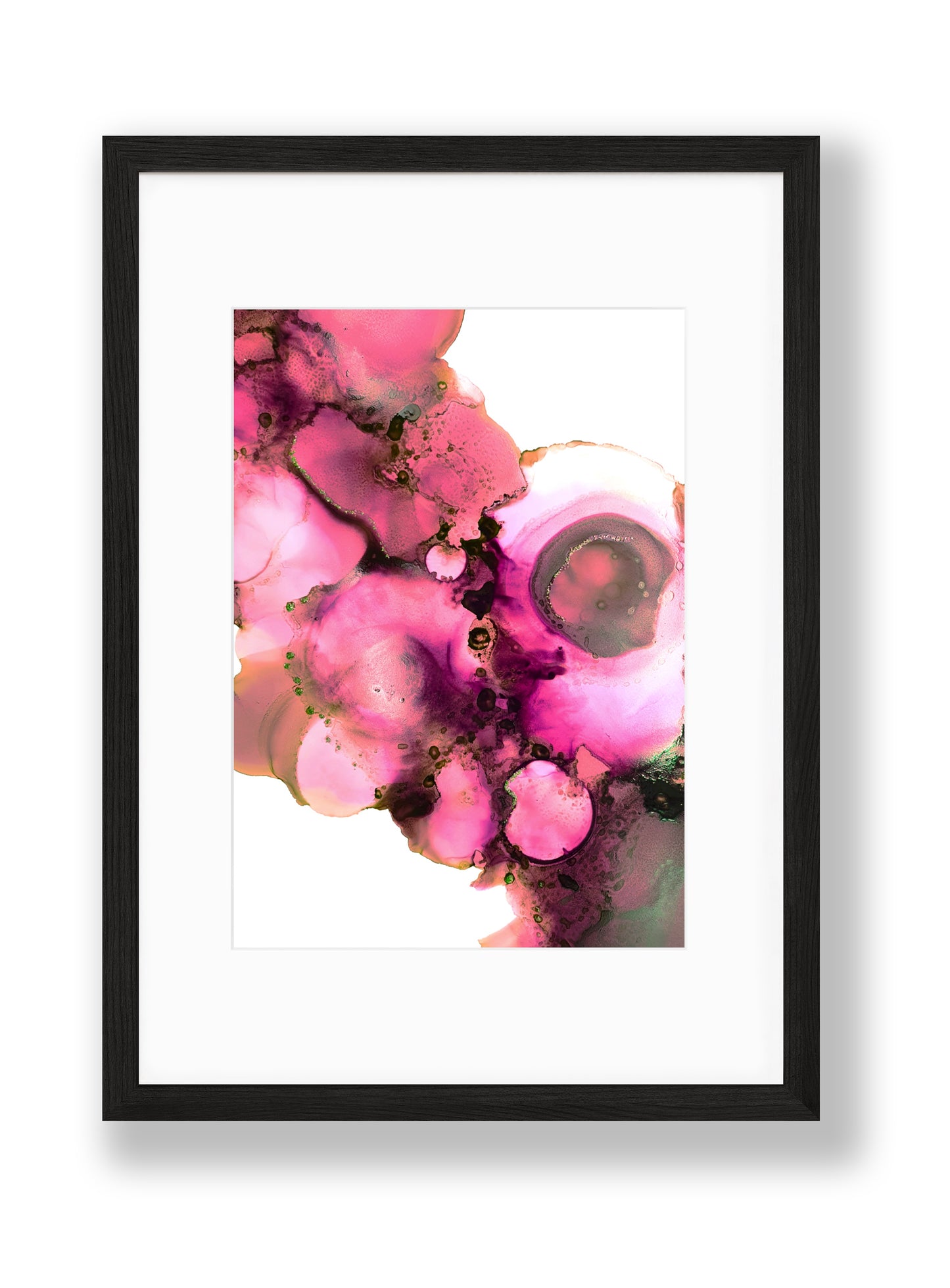 Inky Pools Aslant III Art Print